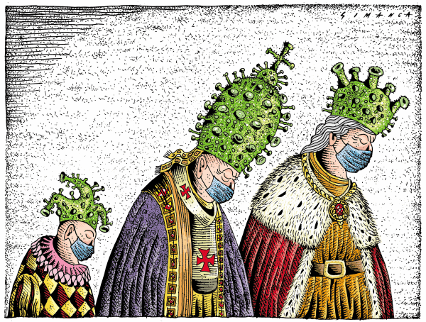 Virus makes no distinction by Osmani Simanca, Brazil